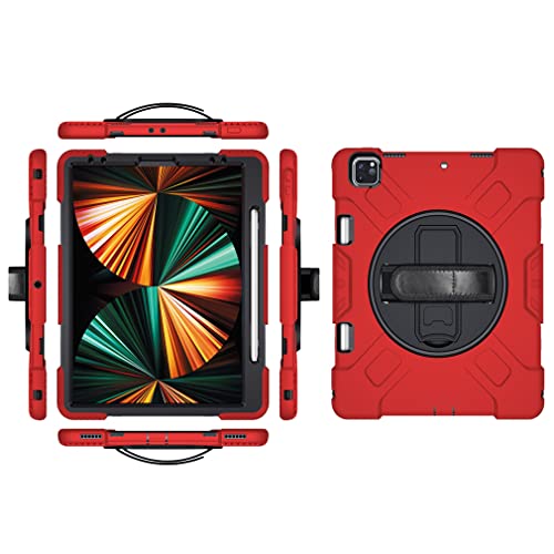 Case for iPad Pro 12.9 Inch 2022/2021/ 2020/2018(6th/ 5th/ 4th/ 3rd Generation) with Pencil Holder