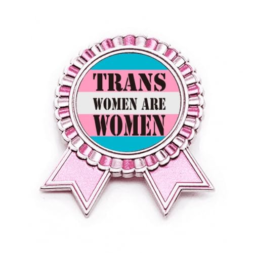 Broche transgenre LGBT porteuse de fierté et de soutien aux femmes transgenres