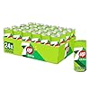 7 UP Refresco cero de lima y limón, sin azúcares y sin calorías, pack de 24 latas de 330 ml, 7.92 litros en total