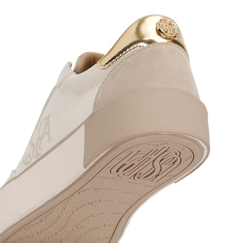 Image of U.S. Polo ASSN. Lydia 3.0 Nude Chunky Sneaker Shoes