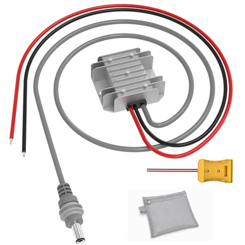 Deckit Starlink Mini 12V Power Supply, Starlink Mini 12V Adapter, DC Step-Up Converter 12V/24V to 30V 3.5A, Waterproof Starlink Mini Power Cable for RV, Truck, Boat, Marine, Solar Battery Bank