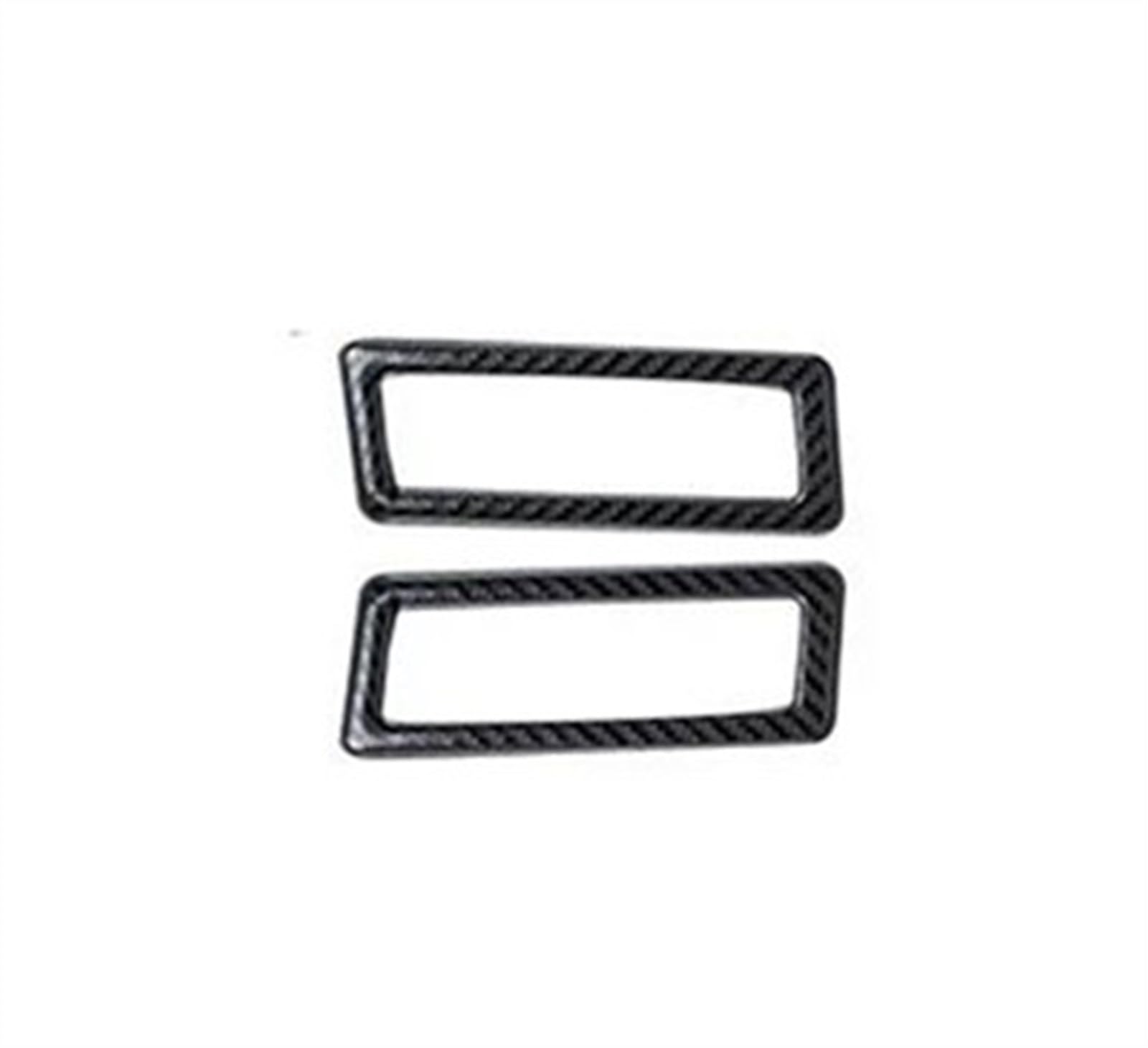 Auto Interior Sticker Accessories Both Side Air Conditioner Outlet Frame Cover for Benz E Class Coupe W207 C207 09-13 Stickers(Carbon Fiber Color b)