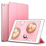 ESR Yippee Trifold Smart Case for iPad Mini 1/2/3, Lightweight Trifold Stand Case with Auto Sleep/Wake, Microfiber Lining, Hard Back Cover for iPad Mini 1/Mini 2/Mini 3, Pink