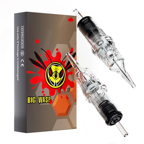 BIGWASP Classic 1209RL Tattoo Cartridge Needles 9RL 9 Round Liner 20Pcs