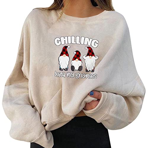 Pull de fête pour femmes col rond idéal pour le réveillon