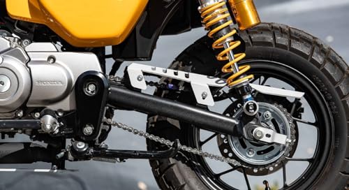 Protège-chaîne pour Honda Monkey 2019-2025 en aluminium argent