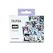 instax Limited edition 3 pack Deco mini film Bundle, Confetti, SKY Blue, Mermaid Borders, pack contains 3 x 10 shot film catridges