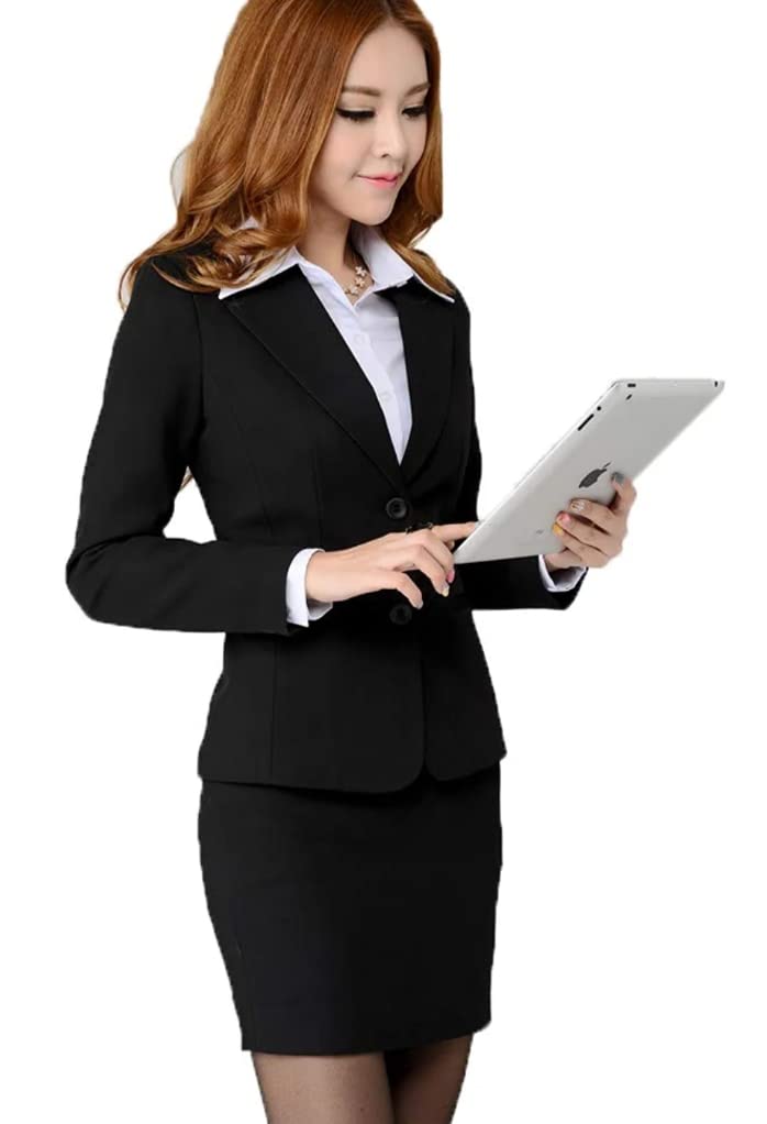 Plus Size Women Formal Blazer-picture-48