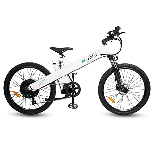 ECOTRIC Electric Bike 1000W Electric Bike for Adults 26  Ebike 48V 13AH Removable Lithium Battery Adult Electric Bicycles with Suspension Fork Aluminum Frame Electric Mountain Bike