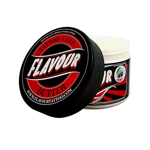 FLAVOURTATTOO - Butter für Tätowierung - Cherry - Microblading - Mikropigmentierung - 200 ml