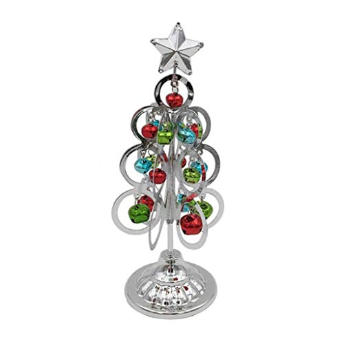 Décorations de noël artificielles et mini scène de fenêtre de bureau créative originale