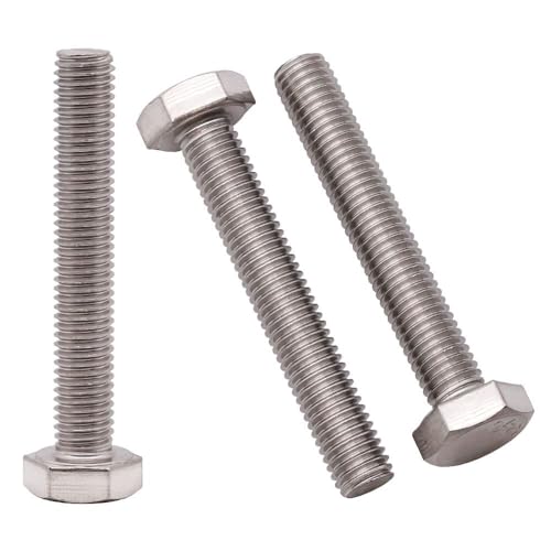 Tornillos hexagonales de cabeza hexagonal con rosca completa para maquinaria de precisión 5