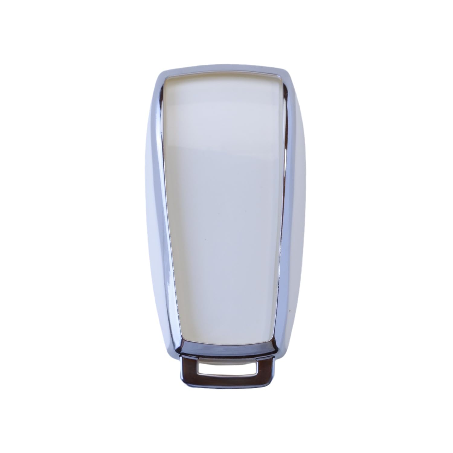 RUXYAXFOL TPU copertura chiave auto per Mercedes Benz S/A/G/B/E/C Classe AMC CLA CLE CLS GLA GLC GLE GLK GLS W221 W222 Custodia chiave auto, 2 pezzi, bianco argento