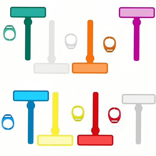 Bepisof 14Pcs Colorful Dyslexia Tools,Guided Reading Strips with Finger Pointers,Highlighter for Reading Trackers Reading Tools for Kids