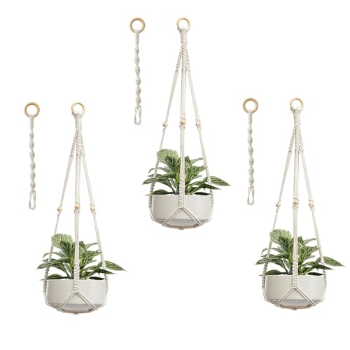 Cadnly Macrame Plant Hangers Indoor thumb #7