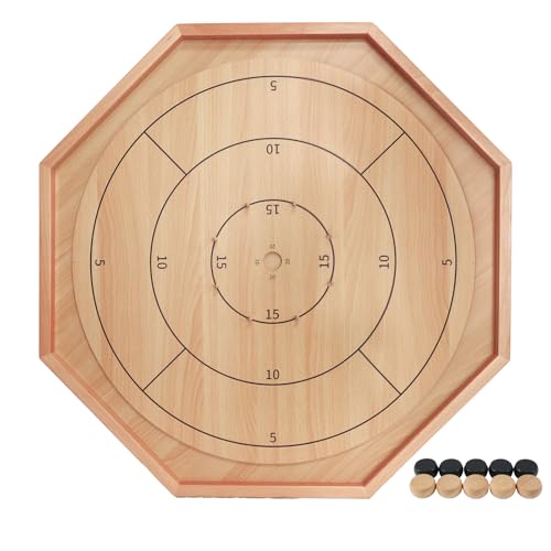 Juego de mesa Crokinole 30 pulgadas edición deluxe miniatura 1