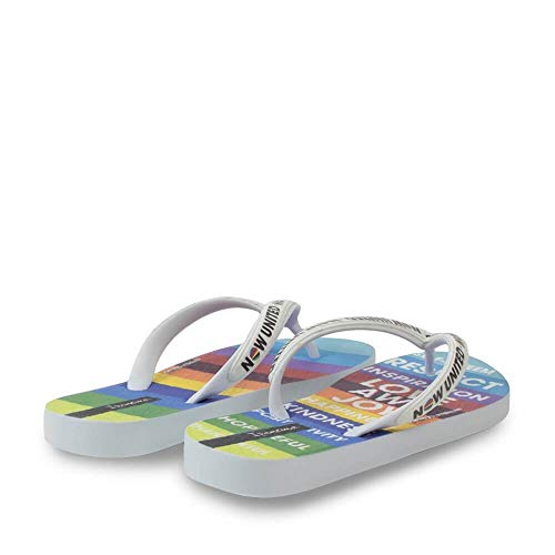 Chinelo Now United, Ipanema Kids, Criança Unissex, Branco/Azul/Preto, 36