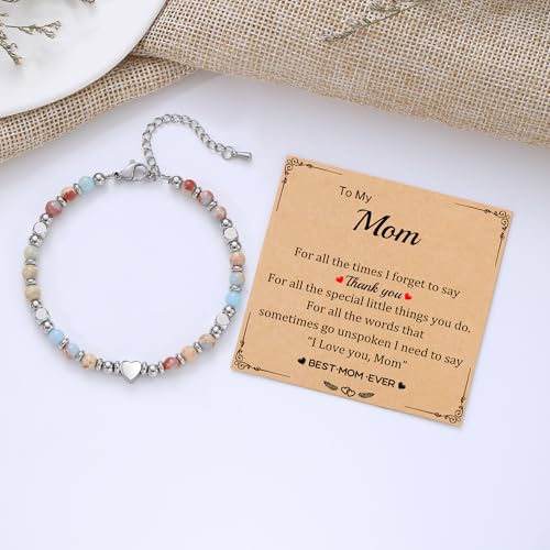 Image of Best Friend Bracelet Gifts for Women Sister Bestie, Christmas Gift for Teens Mom Daughter Granddaughter Birthday Gift for Her Stocking Stuffers