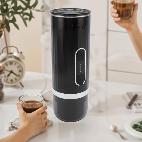 Machine à expresso portable 20 bars compatible capsules et tasse USB