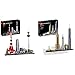 LEGO Architecture Tokyo, Collezione Skyline, Set Di Edifici Da Collezione, 21051 &  Architecture New York City, Set Di Costruzioni, 21028