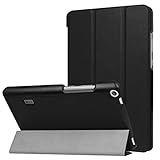 Huawei MediaPad T3 7.0 Case - Xindayi Ultra Slim Lightweight Smart-Shell Stand Cover for Huawei MediaPad T3 7.0 WiFi (BG2-W09) Tablet 2017 Release (Black)