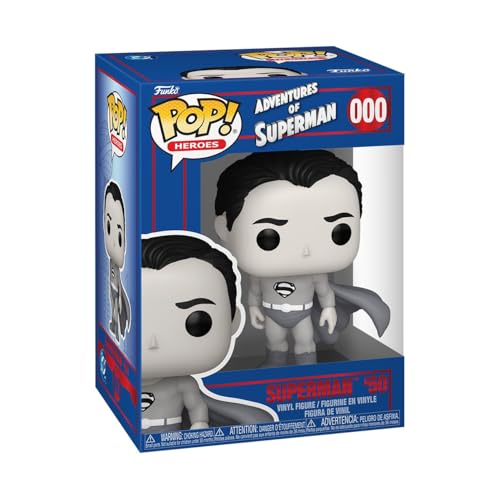 Funko Pop! Heroes: Shield Through The Ages - Superman '50​ - DC Comics - Collectable Vinyl Figure - Gift Idea - Official Merchandise - Toys for Kids & Adults - DC Comics Fans