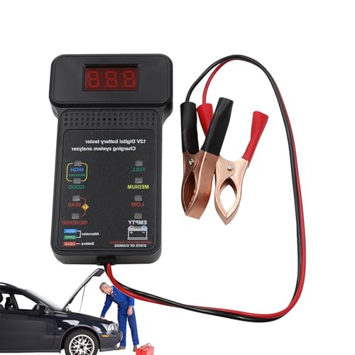 Auto Battery Tester LED Display Checker System