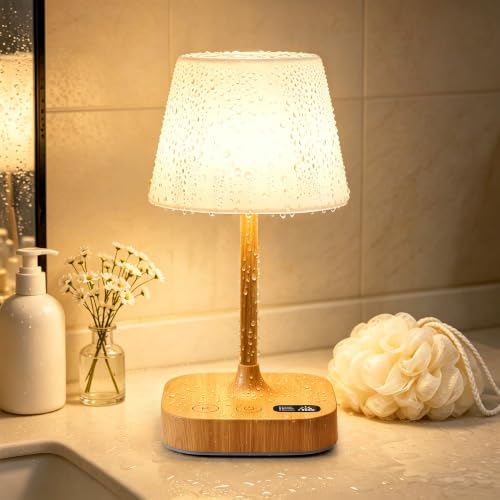 BUCASA Waterproof Shower Lamp Rechargeable Bathroom Shower Lights - image 1