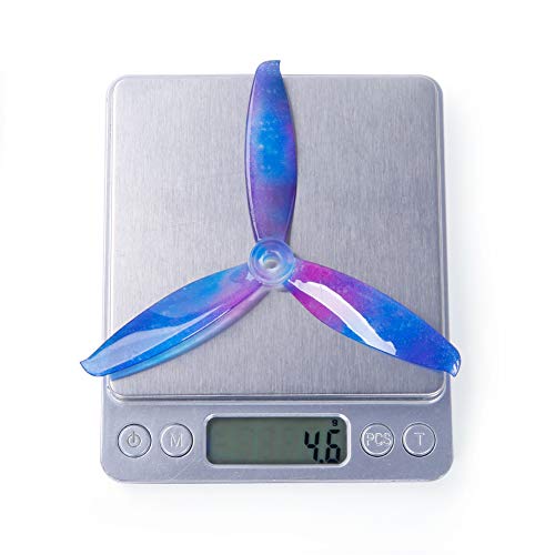 Gemfan 8Pcs 5043 3-Blade Propellers 5 Inch Props (5.0 X 4.3) Cw Ccw For Rc Fpv Drone Quadcopter (Starry) #TOP3