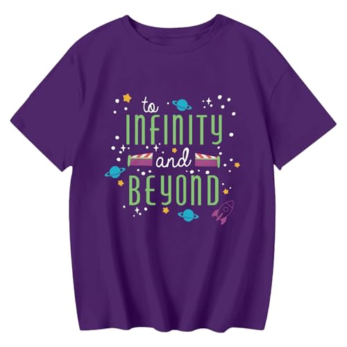 Oiiaayy to Infinity and Beyond �V���c ���̎q�p �J�[�g�D�[�� �O���t�B�b�N �L���[�g T�V���c �ʔ��� ���^�[ �v�����g T�V���c �g�b�v�X �q���p, �p�[�v��, 7-8 Years