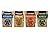 Western BBQ Smoking Wood Chips Variety Pack Bundle (4) Apple, Hickory, Mesquite and Pecan Flavors