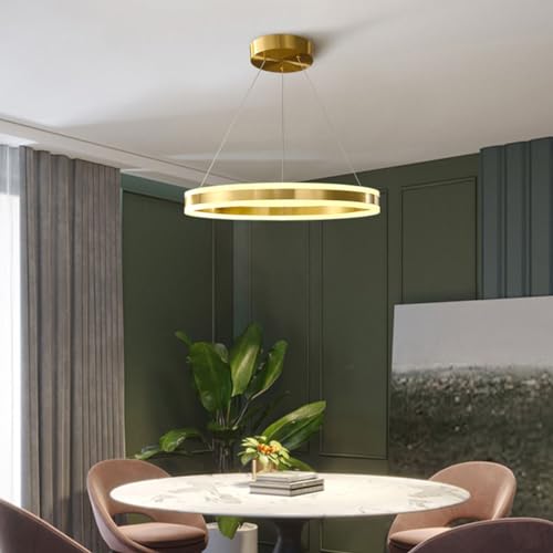 Lustre Rond LED à intensité Variable 60 cm LWX avec télécommande