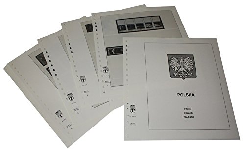 Feuilles pré-imprimées Pologne 1969-1971 LINDNER Das Original pour collectionneur exigeant