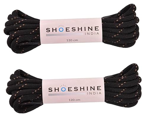 Image of SHOESHINE Round Shoelace Boot Laces Hiking Trekking Shoe Laces