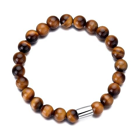 Philip Jones Men's Tiger's Eye Bracelet Cover