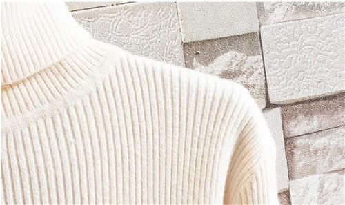 Men's Slim Fit Turtleneck Sweater Casual Twisted Patterned Pullover Knitted Sweaters Tops4