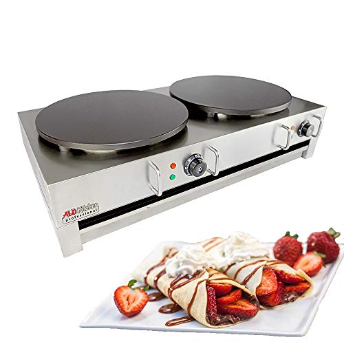 ALDKitchen Double Electric Crepe Machine Griddle