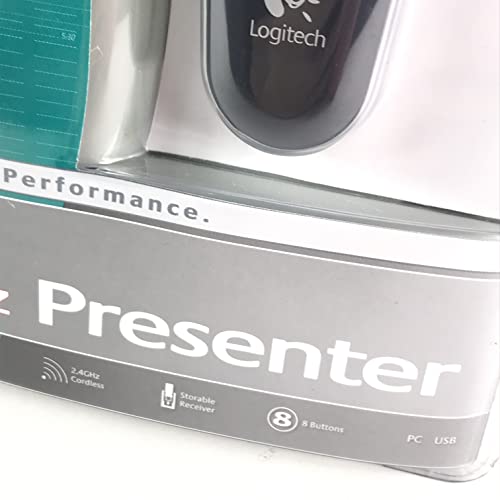 Logitech 2.4 GHz Cordless Presenter (Black) - image 7