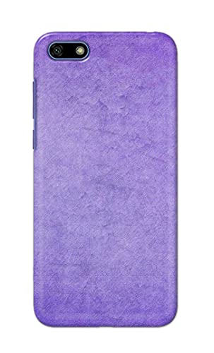 Image of Plain Purple Hard Back Case Cover for Huawei Y5 (2018) / Y5 Prime (2018) / Honor 7S, DRA-LX2, DUA-LX2 Back Cover -(J5) VNS2226