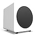 Kanto YU6MW YU6 White Powered Bluetooth Bookshelf Speaker System w/ SUB8 250W Subwoofer Home Audio Bundle