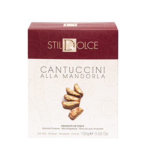 Stildolce - Cantucci originaux aux amandes IGP | Biscuits obtenus avec la recette traditionnelle produite en Toscane | à déguster en dessert ou entre amis à...
