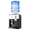 PIOJNYEN Hot and Cold Water Dispenser, Top Loading Water Cooler Dispenser 5 Gallon Countertop Water Cooler Dispenser, 3 Temperature Settings, Water Dispenser for 3 to 5 Gallon Bottles