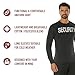 Rothco 2-Sided Security Long Sleeve T-Shirt (US, Alpha, 4X-Large, Regular, Regular, Black)