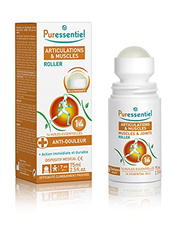 Puressentiel - Gelenk & Muskel – Roll-on mit 14 ätherischen Ölen - Lindert Muskel- und Gelenkschmerzen - 75 ml