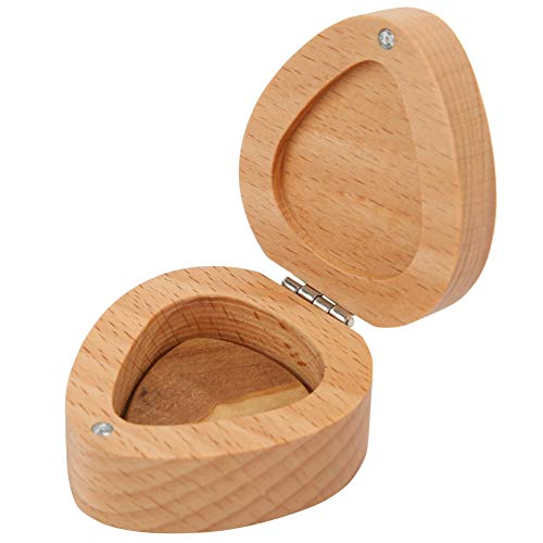 Bnineteenteam Boîte à médiators en Bois de hêtre en Forme de cœur, boîte de Rangement pour médiator Accessoires de Jeu - Les Beatles, Paul McCartney, John Lennon, RIngo Starr, George Harrison Bnineteenteam Boîte à médiators en Bois de hêtre en Forme de cœur, boîte de Rangement pour médiator Accessoires de Jeu – Image 5