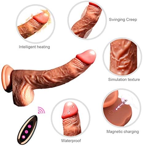 Sexy Toys for Woman Ro-tating G S Potter VibraAtor with Suction Cup for Women Ultra Soft Medical-Grade T-PE Sticks for Women beginers,Adult Dilo Toy for Couples,Best Gifts for Her