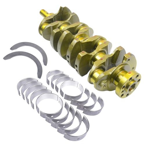 Woosphy Standard Engine Crankshaft & Rod Bearing kit Compatible with 2011-2015 Hyundai Sonata Santa Fe Tucson Kia Forte 2.4L 2359CC L4 23111-2G230 23111-2G200