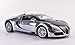 Bugatti EB 16.4 Veyron, chrom/carbon, Pur Sang Edition, 2008, Modellauto, Fertigmodell, AUTOart 1:18