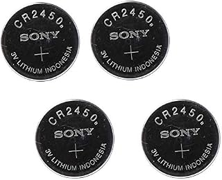 Sony CR2450 3V Lithium Battery CR2450 X 4 Batteries