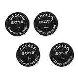  Sony CR2450 Lithium-Batterien, 3 V, CR2450, 4 Stück